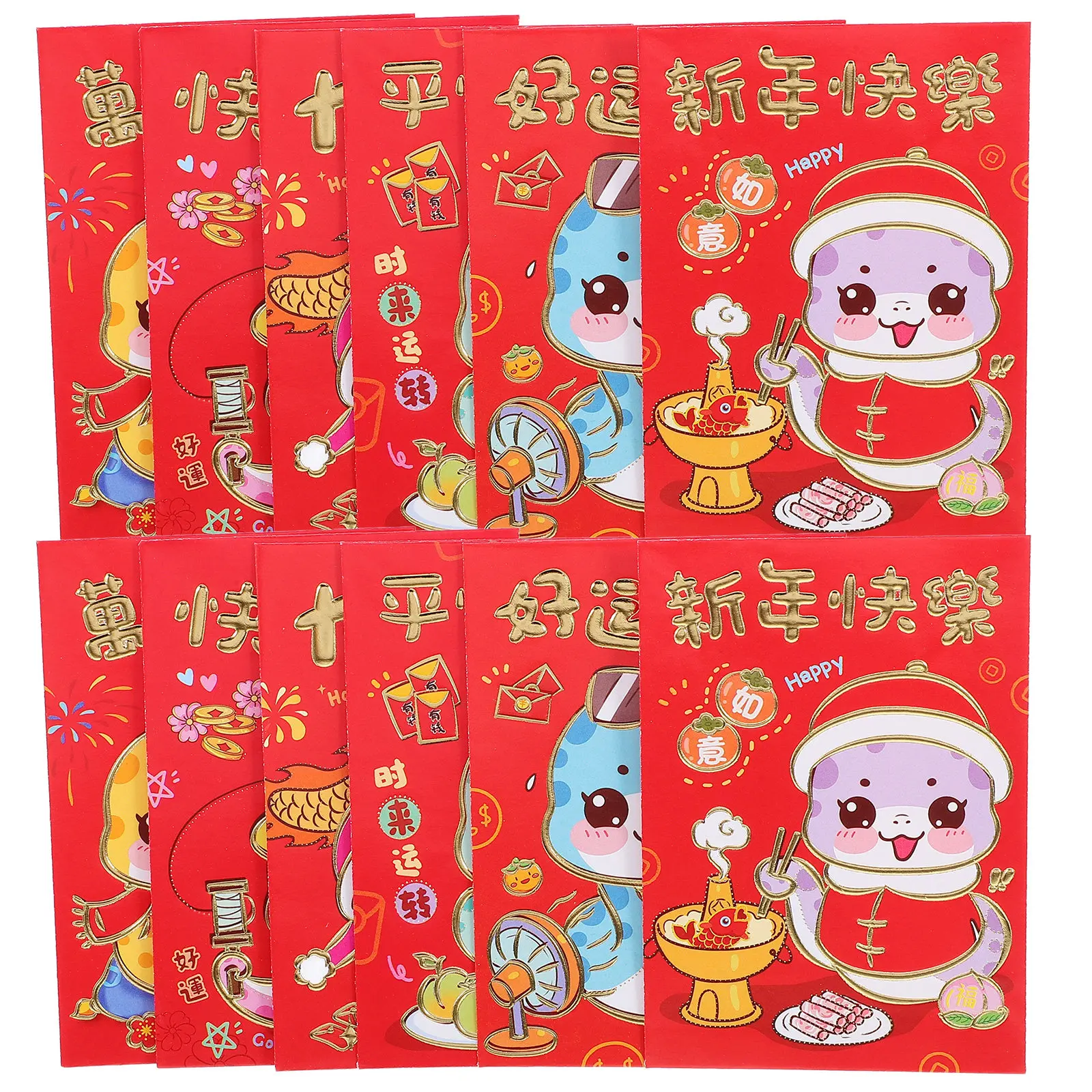 36Pcs Cartoon Snake Red Envelopes Paper Red Packets for Chinese New Year 2025 Spring Festival Money Pouches Traditional Blessing
36Pcs Cartoon Snake Red Envelopes Paper Red Packets for Chinese New Year 2025 Spring Festival Money Pouches Traditional Blessing
