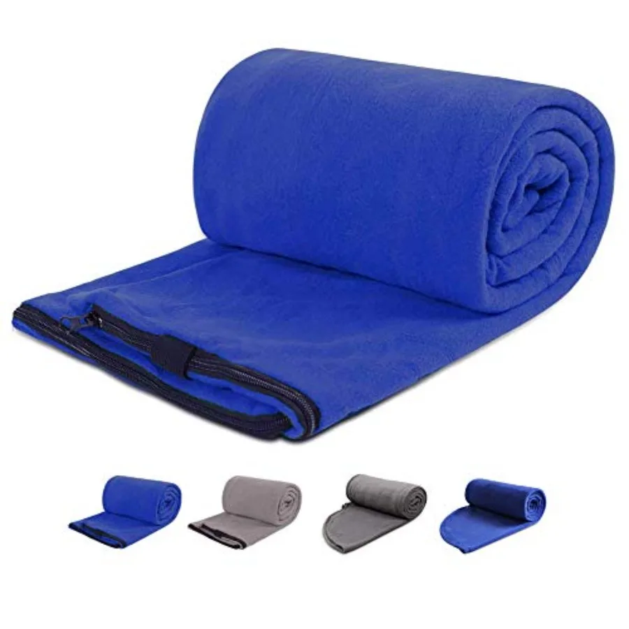 Fleece Sleeping Bag Liner for Adult Warm or Cold Weather 75" Long Full Sized Zipper Camping Blanket for Outdoor Indoor Used wit
Fleece Sleeping Bag Liner for Adult Warm or Cold Weather 75" Long Full Sized Zipper Camping Blanket for Outdoor Indoor Used wit