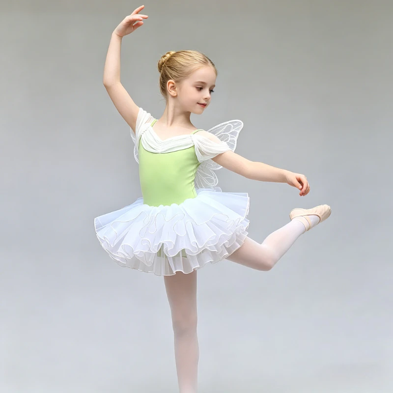 Girls Ballet Leotard Butterfly Wing Tutu Skirt Kids Dancewear Performance Costume for Children Stage Show Fairy Dance Dress
Girls Ballet Leotard Butterfly Wing Tutu Skirt Kids Dancewear Performance Costume for Children Stage Show Fairy Dance Dress