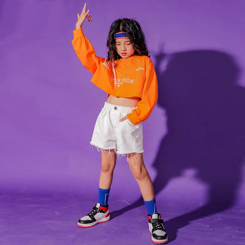 Child Dance Wear Jazz Hip Hop Costumes for Girls T Shirt Shorts Suits Modern Show Clothes Wear Ballroom Dancing Performance
Child Dance Wear Jazz Hip Hop Costumes for Girls T Shirt Shorts Suits Modern Show Clothes Wear Ballroom Dancing Performance