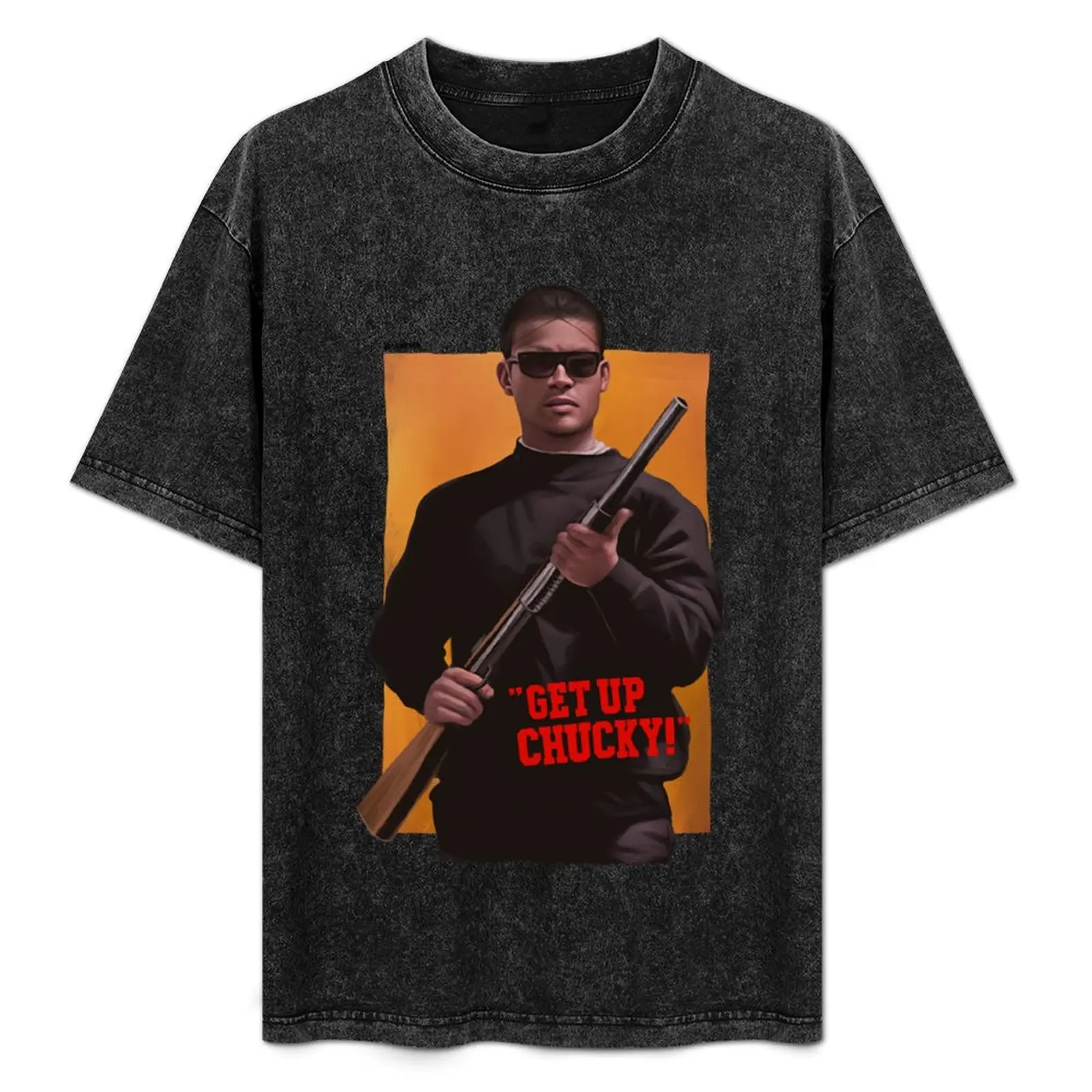 Get Up Chucky! - Blood In Blood Out T-Shirt Simple Line Art Print Tee
Get Up Chucky! - Blood In Blood Out T-Shirt Simple Line Art Print Tee