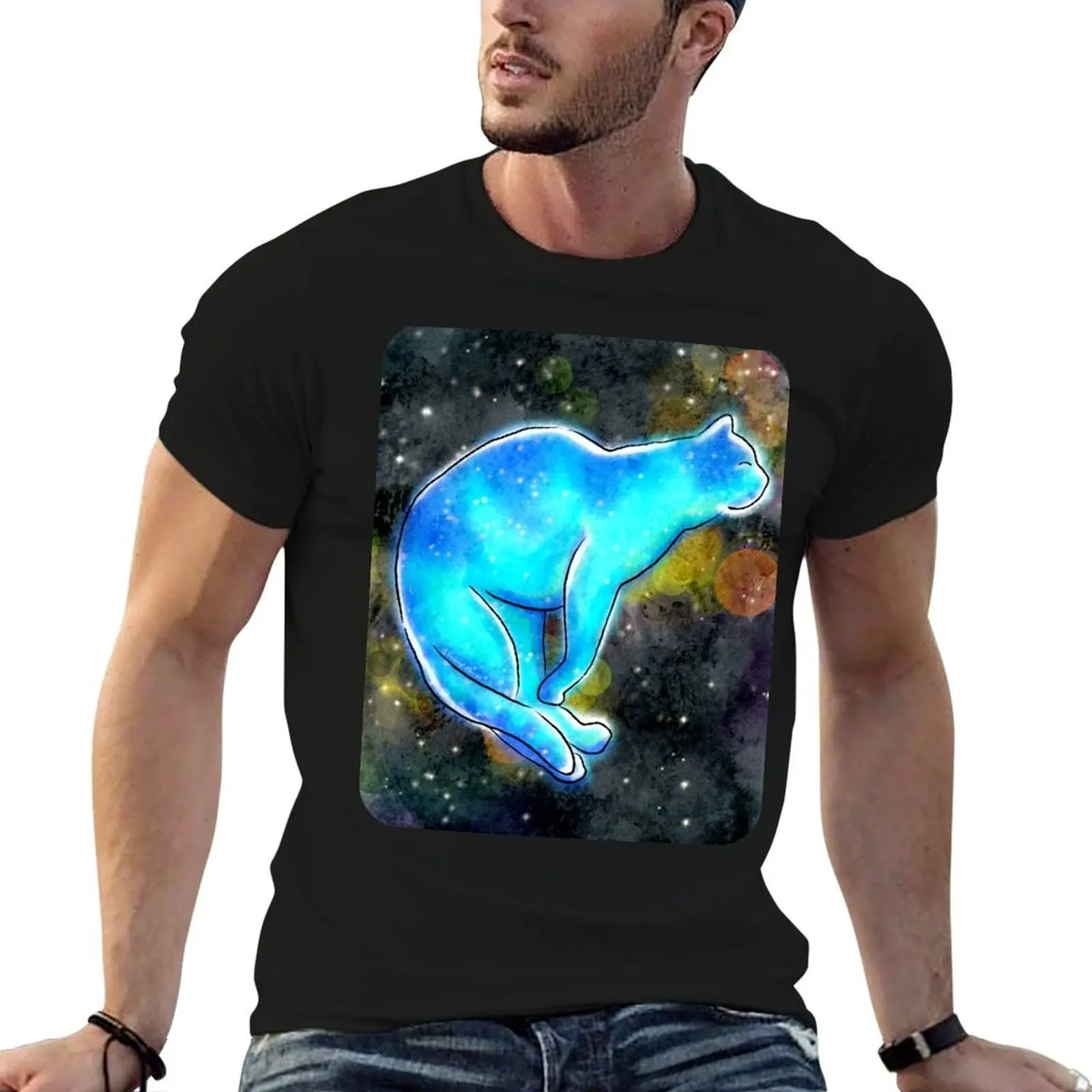 Cosmic Sleeping Cat T-Shirt black cotton t-shirt plain for man package t shirt men 100% cotton luxury brand T-Shirt
Cosmic Sleeping Cat T-Shirt black cotton t-shirt plain for man package t shirt men 100% cotton luxury brand T-Shirt