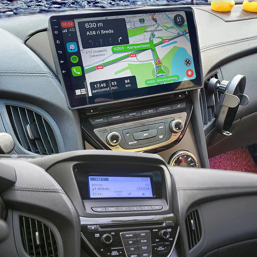 Автомобильный радиоприемник 128 ГБ Android 13 сенсорный экран мультимедийный видеоплеер для Hyundai Coupe 2014 2015 Genesis GPS Стерео Авторадио Carplay
Автомобильный радиоприемник 128 ГБ Android 13 сенсорный экран мультимедийный видеоплеер для Hyundai Coupe 2014 2015 Genesis GPS Стерео Авторадио Carplay