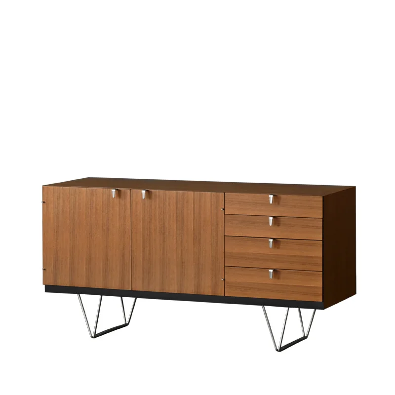 Nordic medieval solid wood dining side cabinet retro design light luxury dining room living room storage side cabinet home
Nordic medieval solid wood dining side cabinet retro design light luxury dining room living room storage side cabinet home