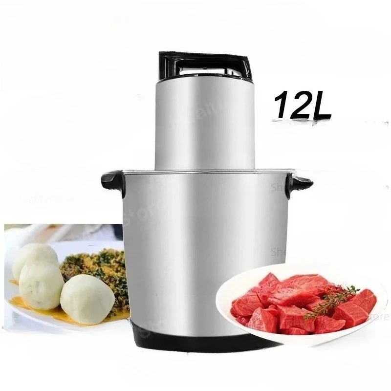 EU UK Plug Large Capacity 12L Metal Fufu Machine Household Kitchen Food Mixer Vegetable Foufou Fruit Blender Mixing Tool
EU UK Plug Large Capacity 12L Metal Fufu Machine Household Kitchen Food Mixer Vegetable Foufou Fruit Blender Mixing Tool