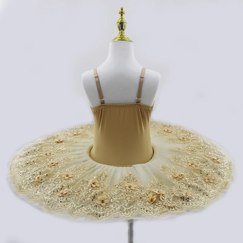 Customization champagne Color Professional Tutu Child Swan Lake Costumes Kids Pancake Tutu Ballerina Dress Ballet Tutu For Girls
Customization champagne Color Professional Tutu Child Swan Lake Costumes Kids Pancake Tutu Ballerina Dress Ballet Tutu For Girls