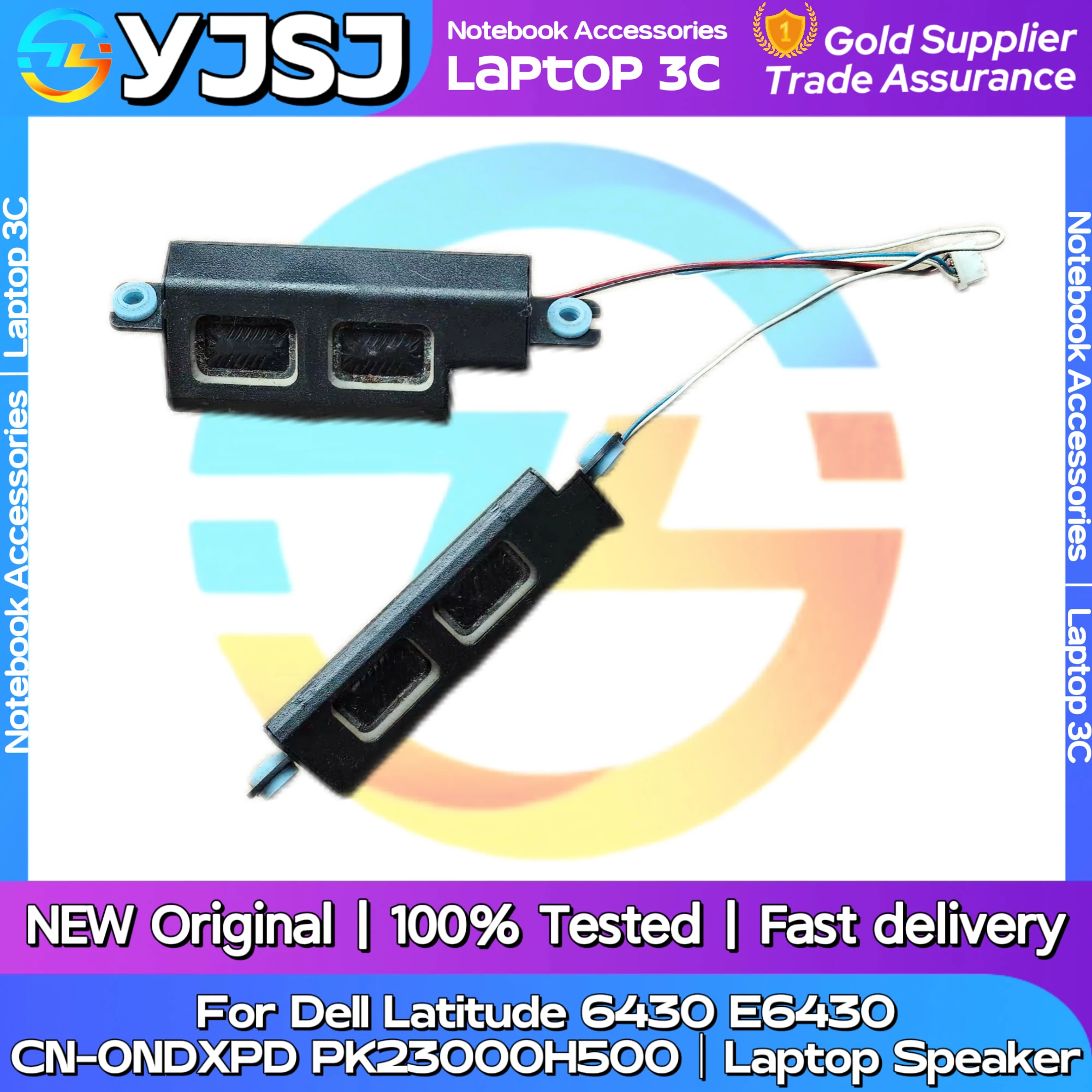 New Original Laptop Notebook Speaker For Dell Latitude 6430 E6430 built-in left and right speaker horn CN-0NDXPD PK23000H500
New Original Laptop Notebook Speaker For Dell Latitude 6430 E6430 built-in left and right speaker horn CN-0NDXPD PK23000H500