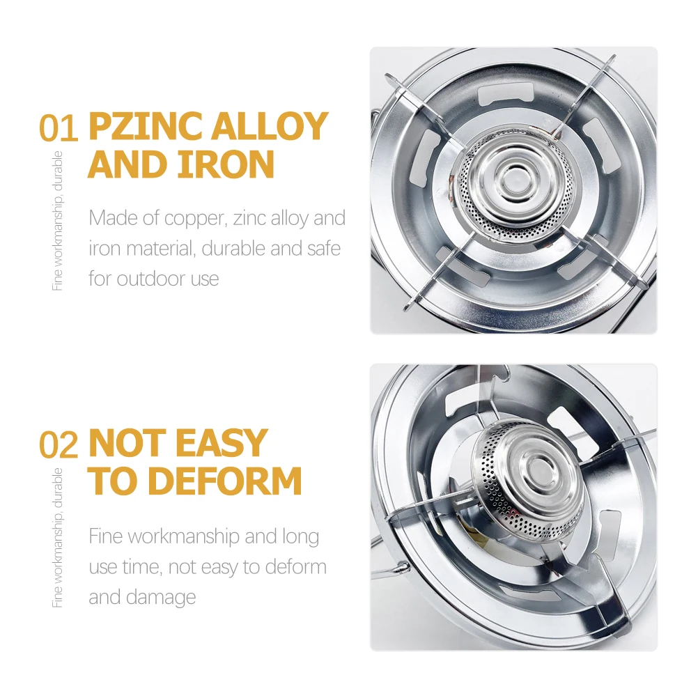 Burners Outdoor Stove Camping Stoves Small Gas Indoor Zinc Alloy Cooking Gear Travel
Burners Outdoor Stove Camping Stoves Small Gas Indoor Zinc Alloy Cooking Gear Travel