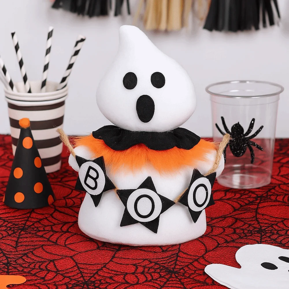 Gift Ornament Funny Halloween Ghost Doll Handicraft Soft Scary Ghost Doll Cartoon Spooky Doll Haunted House
Gift Ornament Funny Halloween Ghost Doll Handicraft Soft Scary Ghost Doll Cartoon Spooky Doll Haunted House