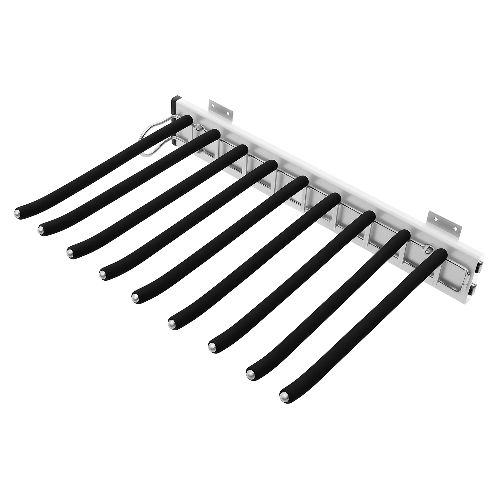 9 Layers Pants Hangers Left/Right Wall Mount Space-Saving Closet Storage Rack Type Closet Organizer Retractable Closet Pants Hanger
9 Layers Pants Hangers Left/Right Wall Mount Space-Saving Closet Storage Rack Type Closet Organizer Retractable Closet Pants Hanger