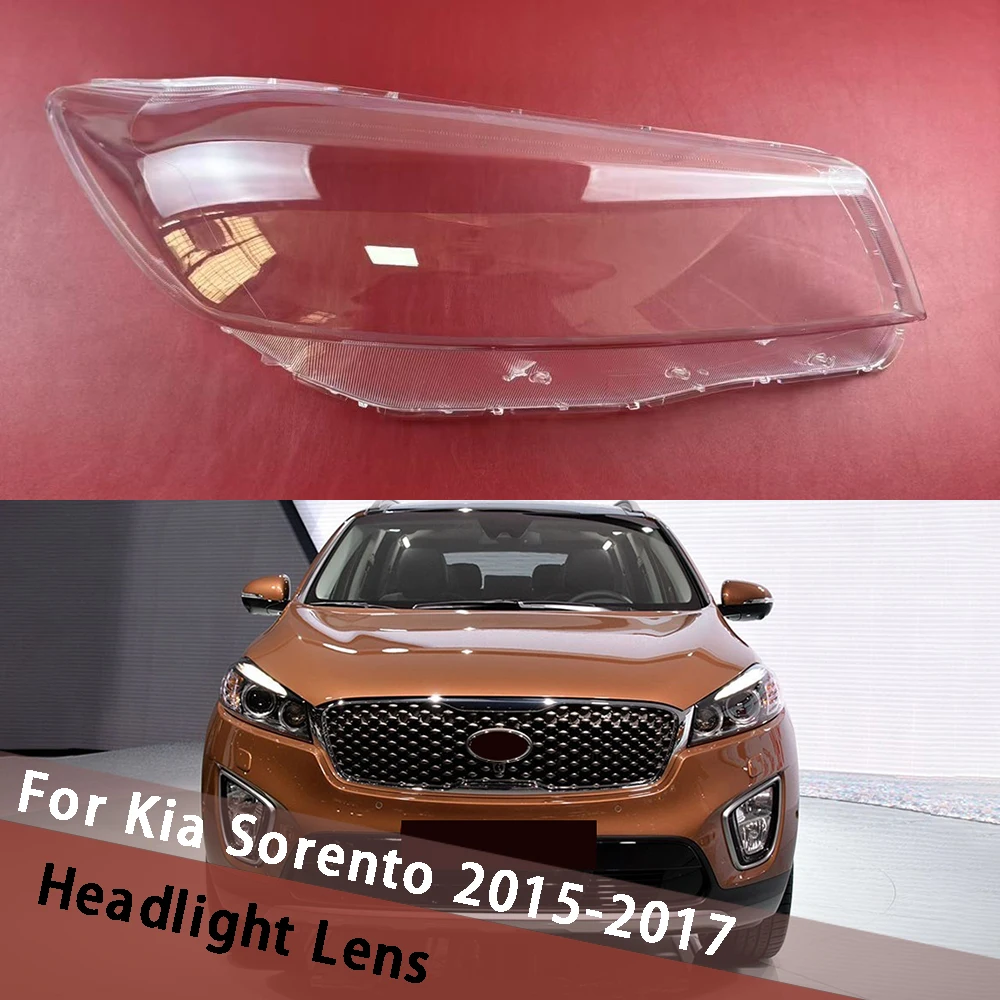 For Kia Sorento 2015 2016 2017 Car Headlight Housing Shade Lamp Transparent Cover Lampshade Headlamp Shell Lens Plexiglass
For Kia Sorento 2015 2016 2017 Car Headlight Housing Shade Lamp Transparent Cover Lampshade Headlamp Shell Lens Plexiglass