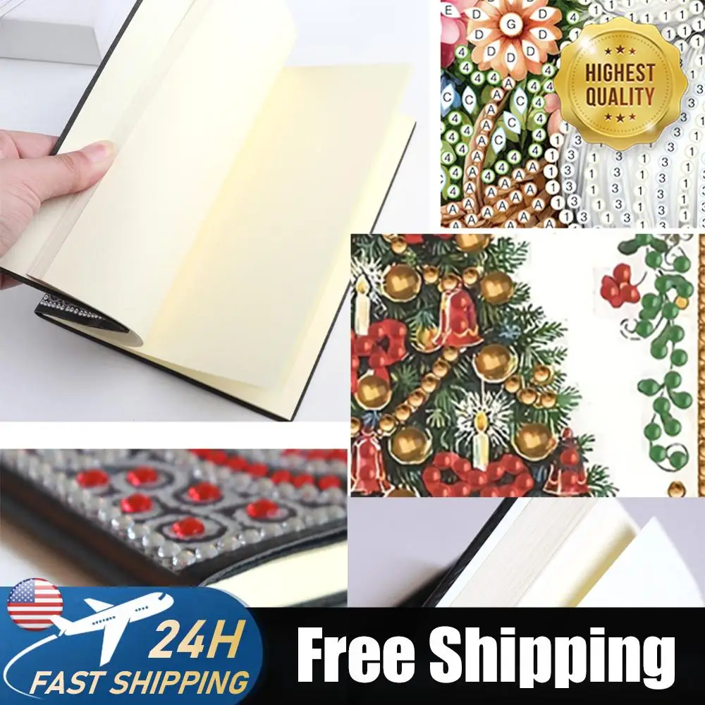 Christmas Tree Special Shaped Diamond Painting Journal Notebook for Adults (B)
Christmas Tree Special Shaped Diamond Painting Journal Notebook for Adults (B)