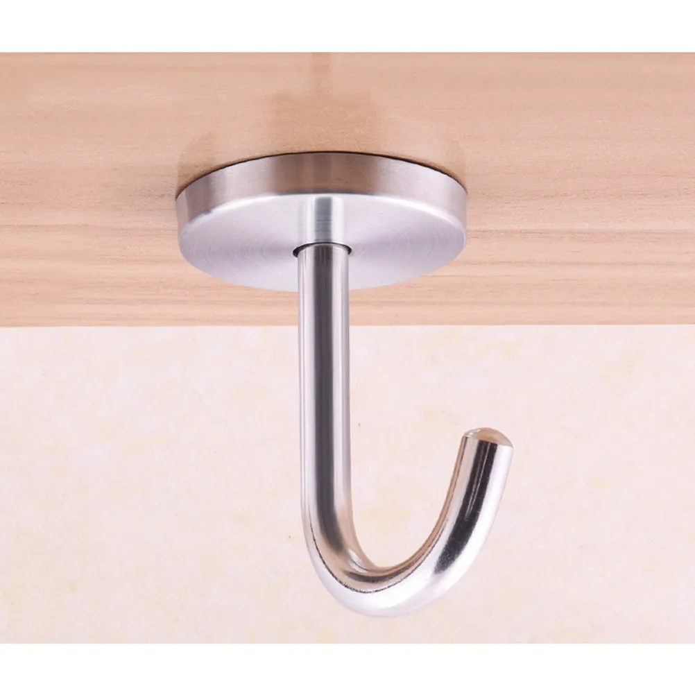 4pcs Stainless Steel Hooks Strong Magnetic Rare Nickel Coating Anti Corrosion Smooth Bottom Indoor Outdoor Wardrobe Cabinet
4pcs Stainless Steel Hooks Strong Magnetic Rare Nickel Coating Anti Corrosion Smooth Bottom Indoor Outdoor Wardrobe Cabinet