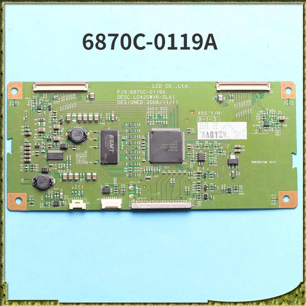 Логическая карта 6870C-0119A Женский ЖК-телевизор T с платой 6870c 0119a 6870c0119a Lc420wx6sla1 смарт-ТВ материнская плата Tcon
Логическая карта 6870C-0119A Женский ЖК-телевизор T с платой 6870c 0119a 6870c0119a Lc420wx6sla1 смарт-ТВ материнская плата Tcon