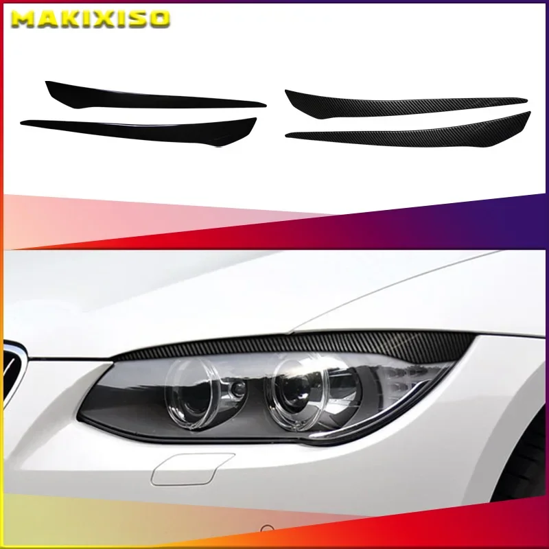 For BMW E92 E93 2007-2014 Gloss Black Car ABS Plastic Front Headlight Eyebrow Eyelid Lid Trim Lamp Light Cover Stickers
For BMW E92 E93 2007-2014 Gloss Black Car ABS Plastic Front Headlight Eyebrow Eyelid Lid Trim Lamp Light Cover Stickers