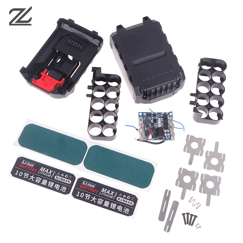 BL18650 Li-ion Battery Case With Type-C Charging Protection Circuit Board Shell Boxs BL18650 For 21V 60A Li-ion Battery Housings
BL18650 Li-ion Battery Case With Type-C Charging Protection Circuit Board Shell Boxs BL18650 For 21V 60A Li-ion Battery Housings
