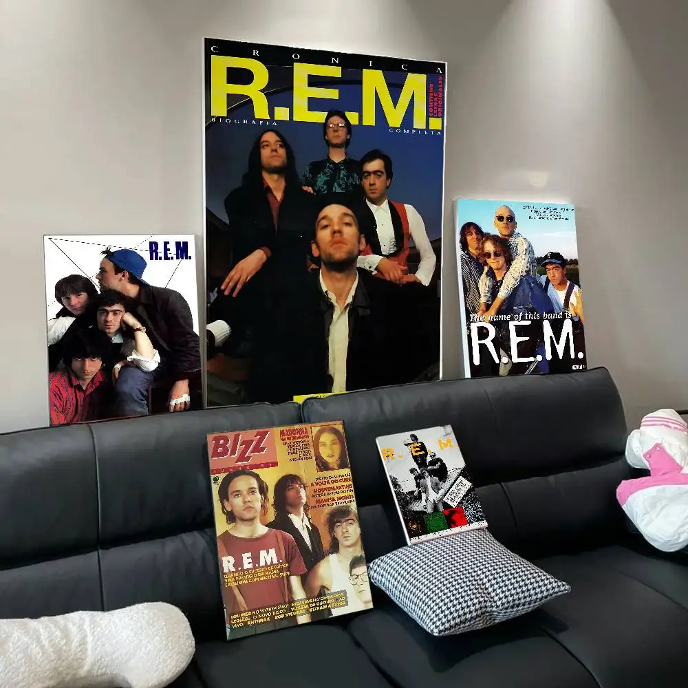 Vintage Singer Rock R-REM Band DIY Sticky Poster Whitepaper Prints Posters Artwork Vintage Decorative Painting
Vintage Singer Rock R-REM Band DIY Sticky Poster Whitepaper Prints Posters Artwork Vintage Decorative Painting