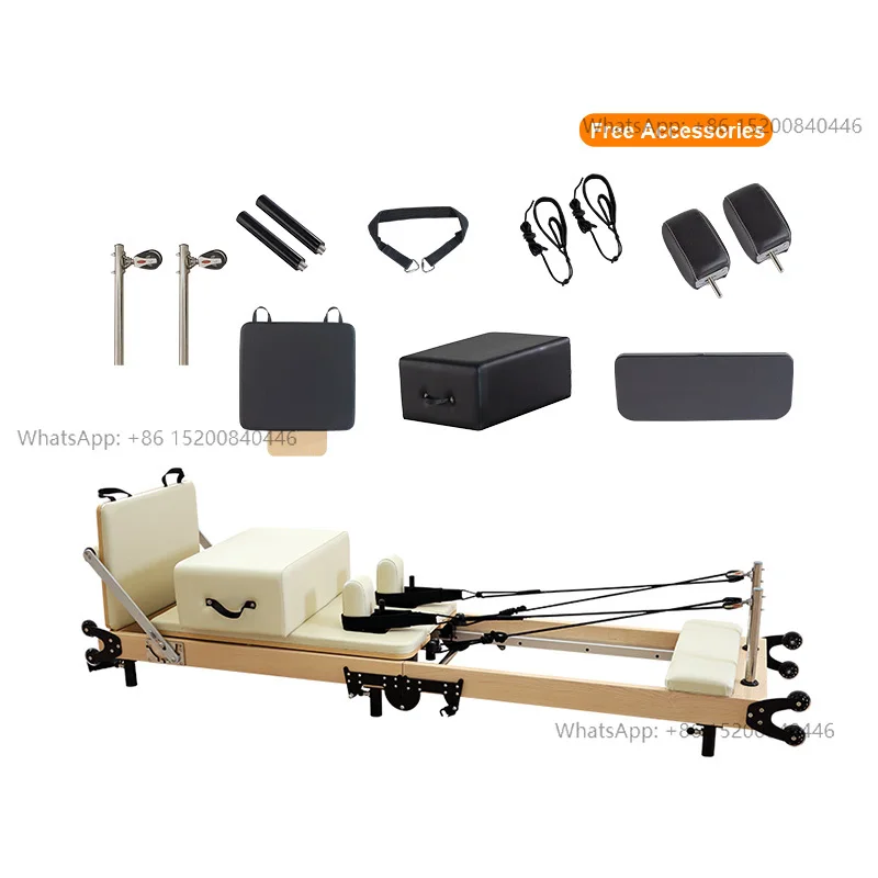 New Arrival Model Y Maple Beige Folding Bed Foldable Pilates Reformer Machine Space Saving for Studio Home Use
New Arrival Model Y Maple Beige Folding Bed Foldable Pilates Reformer Machine Space Saving for Studio Home Use