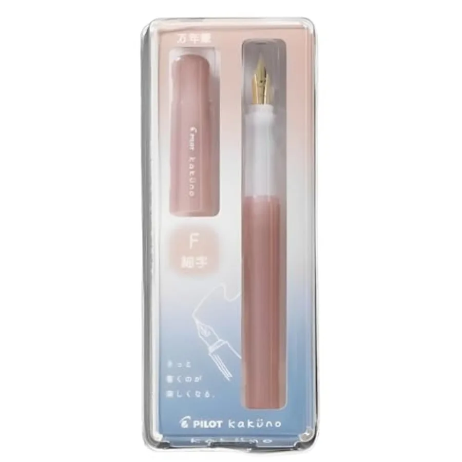 Kakuno Fountain Pen Madoromi Color Series, Gold Smiley Face Fine Nib, Perfect for Beginners and Creative Expression,,PFKA-1MDPF
Kakuno Fountain Pen Madoromi Color Series, Gold Smiley Face Fine Nib, Perfect for Beginners and Creative Expression,,PFKA-1MDPF