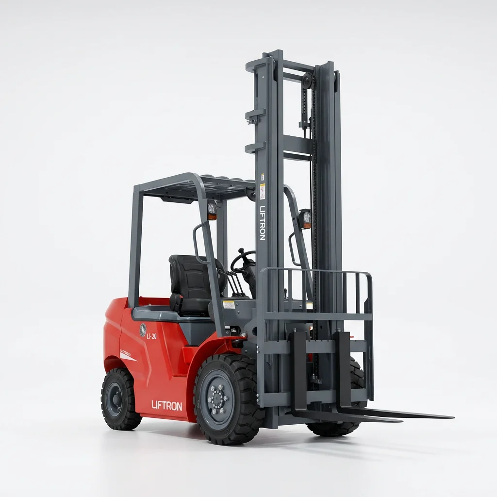 2T Lithium Powered Electric Forklift Model CPD20, Solid Tires Permanent Magnet Drive Motor LED Tail Lights - Customized
2T Lithium Powered Electric Forklift Model CPD20, Solid Tires Permanent Magnet Drive Motor LED Tail Lights - Customized