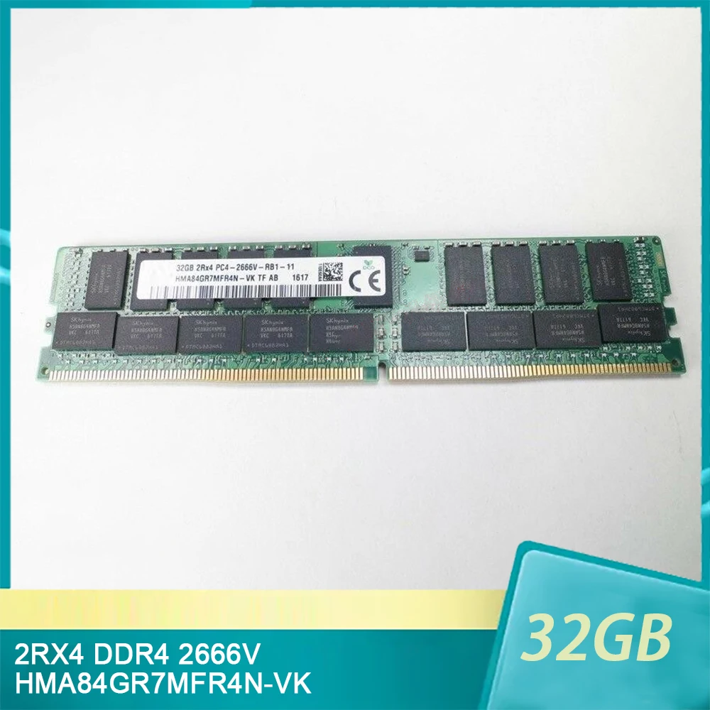 1 Pcs RAM For SK Hynix 32GB 32G 2RX4 DDR4 2666V HMA84GR7MFR4N-VK Memory 2666
1 Pcs RAM For SK Hynix 32GB 32G 2RX4 DDR4 2666V HMA84GR7MFR4N-VK Memory 2666