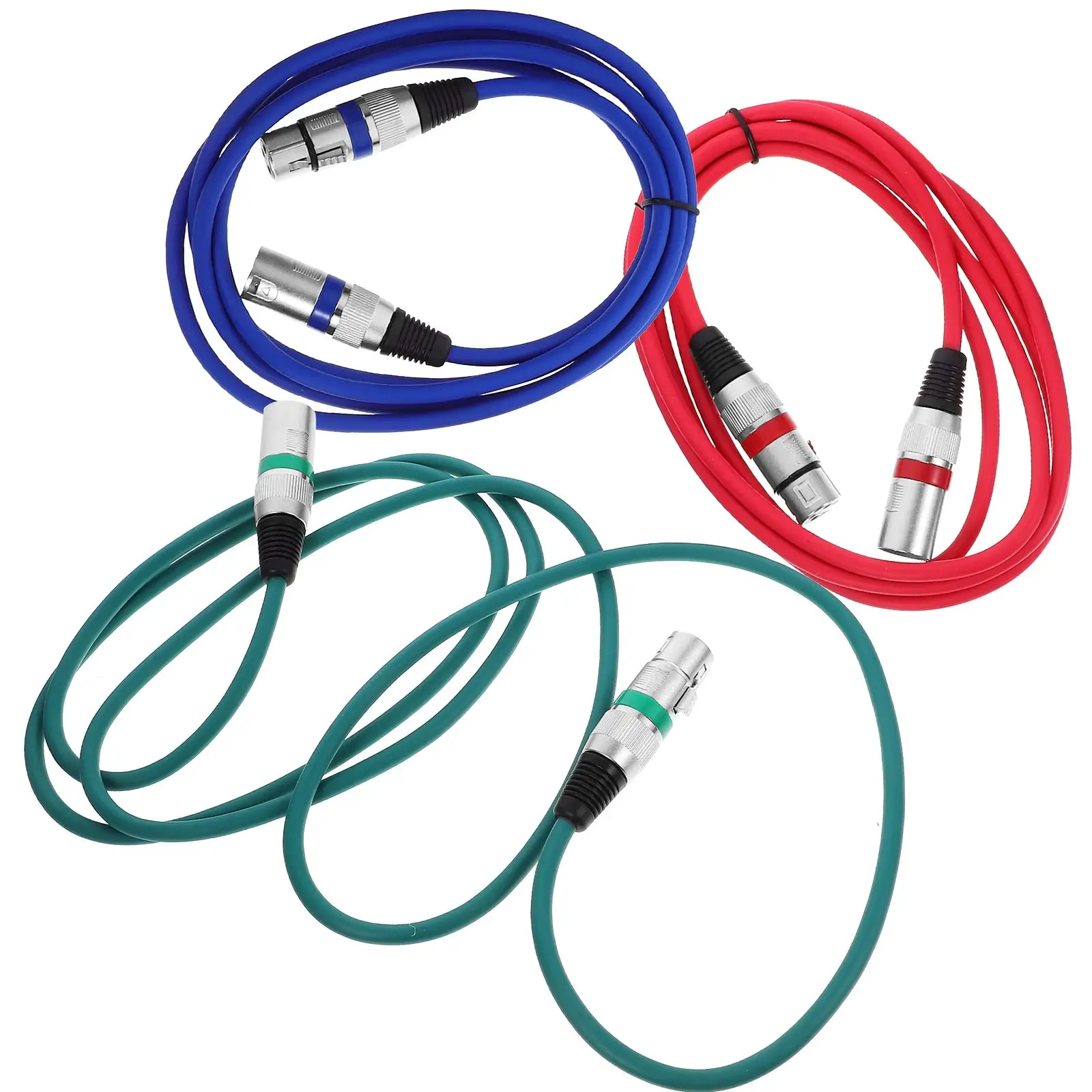 3 Pcs Cable Male to Male To Female Cord Female 3- Red Xlr To Xlr Microphone Cord Green Mic Wire Sturdy Reliable
3 Pcs Cable Male to Male To Female Cord Female 3- Red Xlr To Xlr Microphone Cord Green Mic Wire Sturdy Reliable