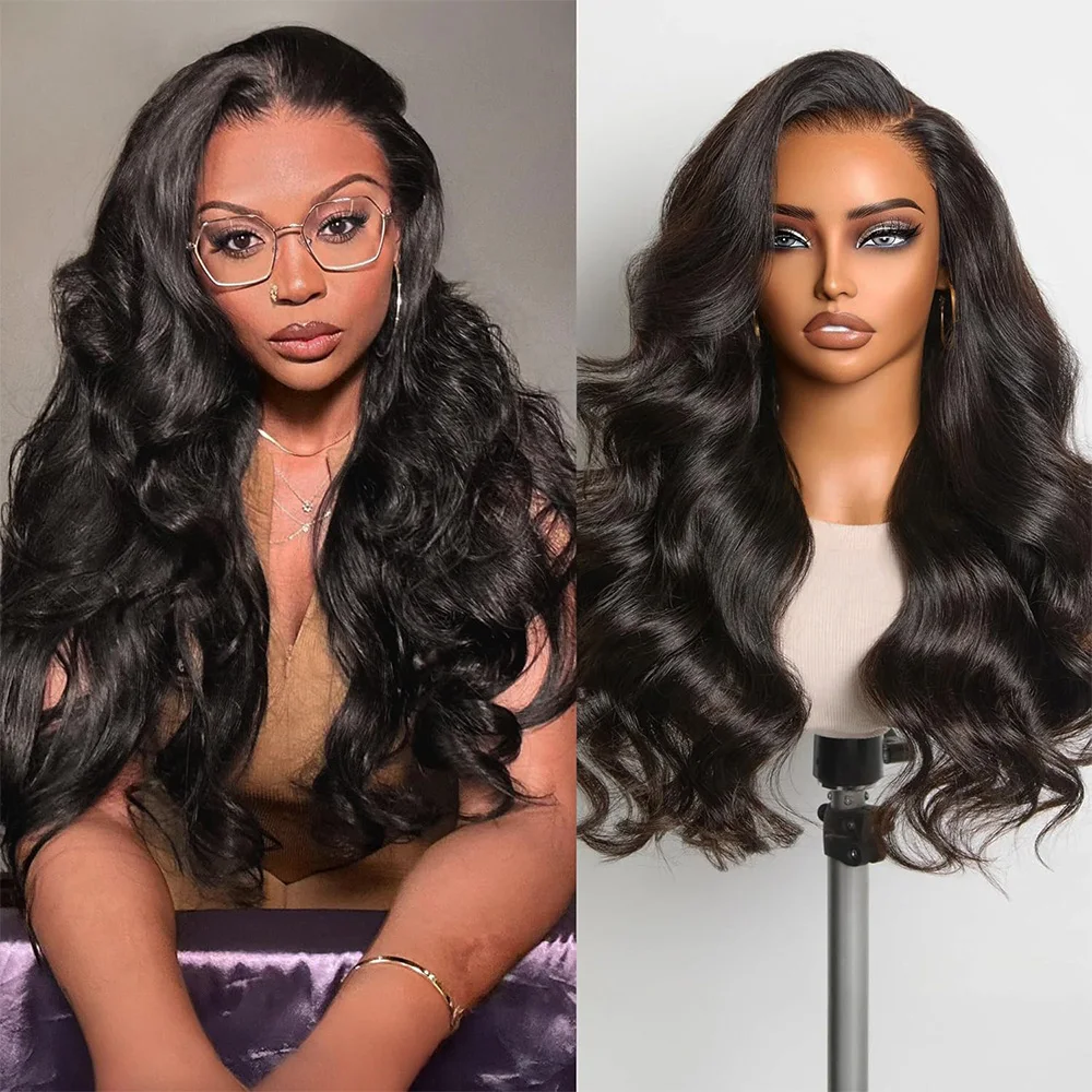 220 Density Body Wave Natural Black 13x6 HD Lace Frontal Wig Brazilian 7x6 Glueless Lace Front Smooth Human Hair Wigs for Women
220 Density Body Wave Natural Black 13x6 HD Lace Frontal Wig Brazilian 7x6 Glueless Lace Front Smooth Human Hair Wigs for Women