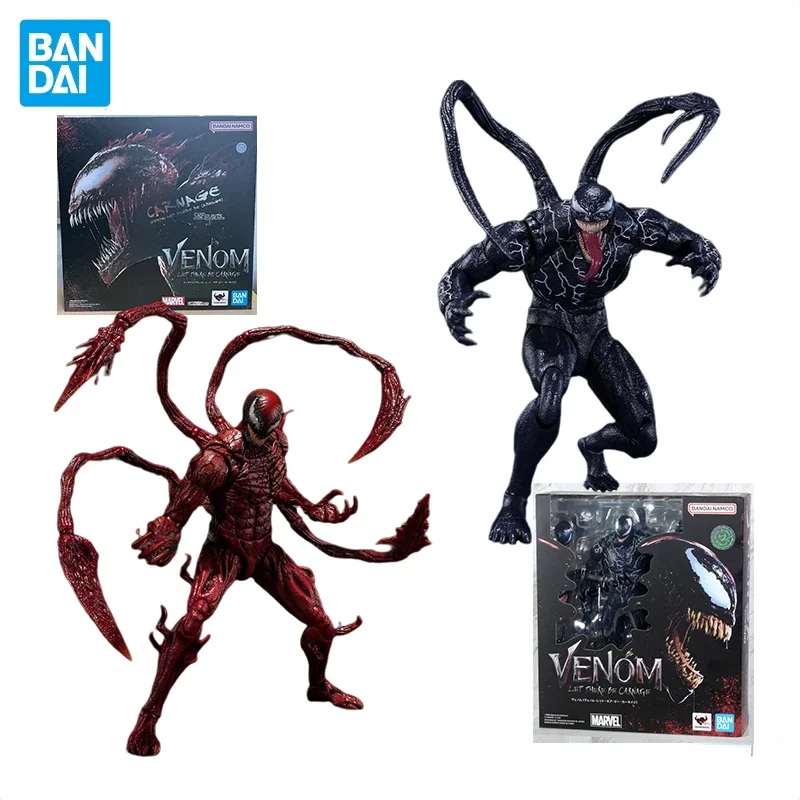 In Stock Bandai Bandai S.H.Figuarts Anime Marvel Let There Be Carnage Venom CARNAGE Anime Action Figure Model Toys Dolls Gifts
In Stock Bandai Bandai S.H.Figuarts Anime Marvel Let There Be Carnage Venom CARNAGE Anime Action Figure Model Toys Dolls Gifts