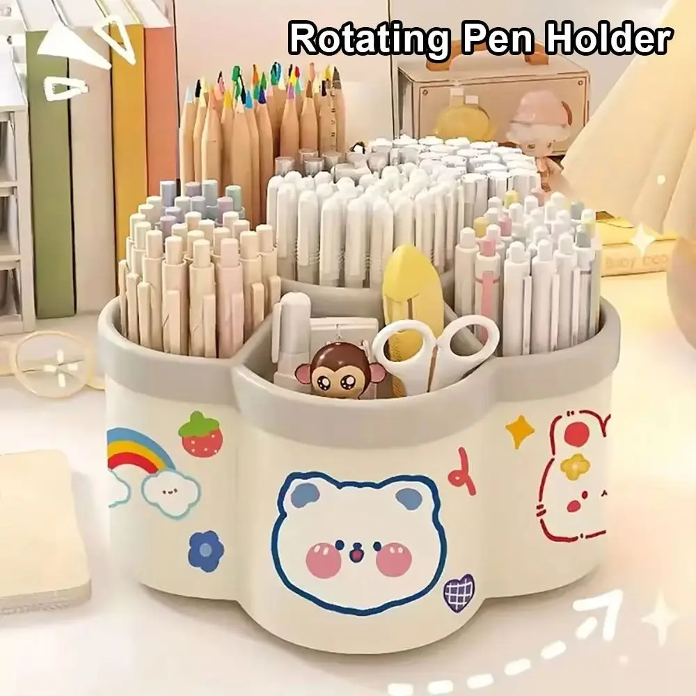 1Pcs 360 Degree Rotating Rotating Pen Holder DIY Sticker Cartoon Pencil Storage Box Large Capacity Office Desktop Stationery
1Pcs 360 Degree Rotating Rotating Pen Holder DIY Sticker Cartoon Pencil Storage Box Large Capacity Office Desktop Stationery