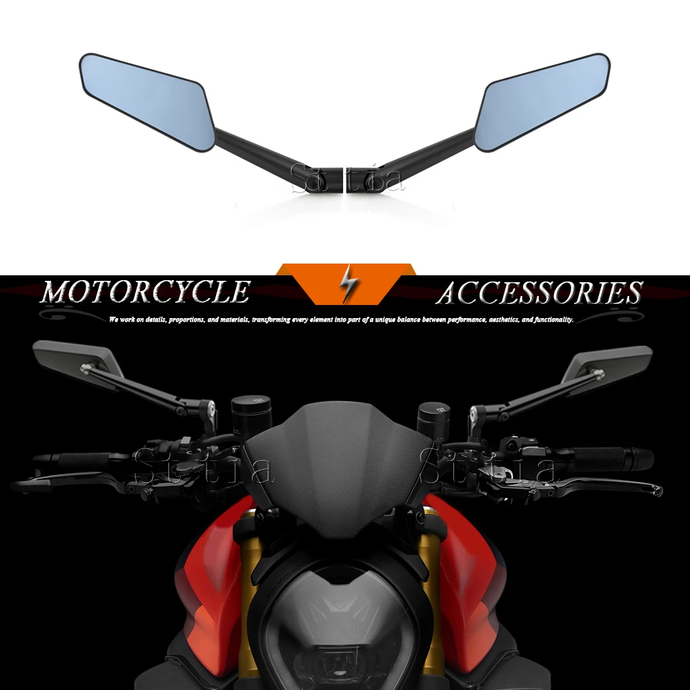 For Ducati Monster 937 SP 2021-2025 MONSTER 937 New Motorcycle Rearview Mirror CNC Aluminum Adjustable Rear View Mirrors
For Ducati Monster 937 SP 2021-2025 MONSTER 937 New Motorcycle Rearview Mirror CNC Aluminum Adjustable Rear View Mirrors