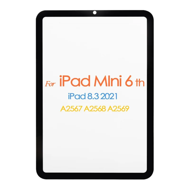 Передняя стеклянная внешняя панель экрана для iPad Mini 6 2021, замена экрана A2567 A2568 A2569 (не ЖК-дисплей и сенсорный дигитайзер)
Передняя стеклянная внешняя панель экрана для iPad Mini 6 2021, замена экрана A2567 A2568 A2569 (не ЖК-дисплей и сенсорный дигитайзер)