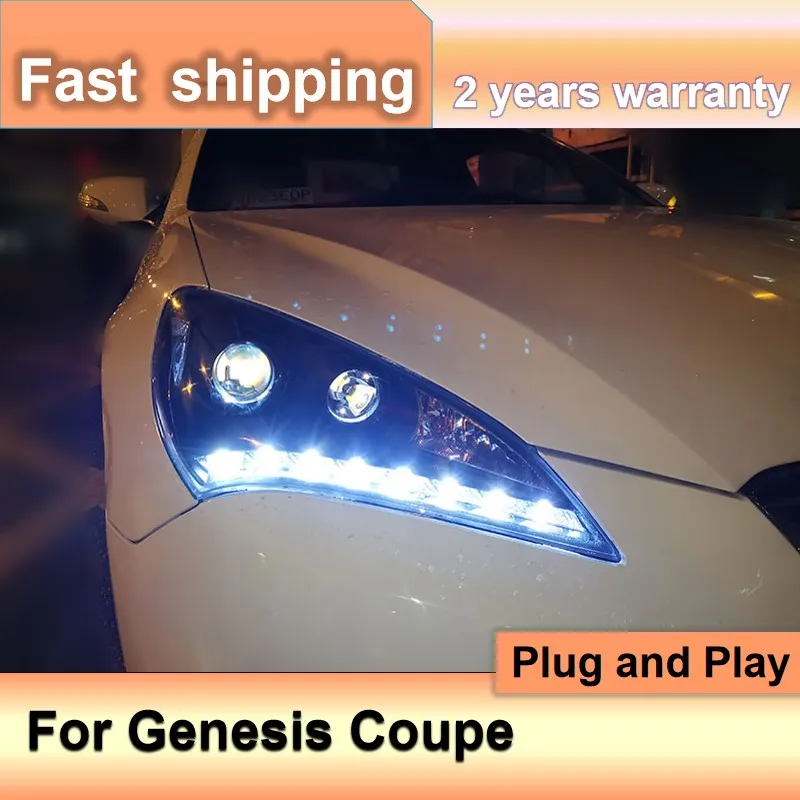 Стайлинг автомобиля для фар Hyundai Genesis Coupe 2009-2012 Genesis Coupe, головной светильник DRL, указатель поворота, ближний свет, линза проектора 
Стайлинг автомобиля для фар Hyundai Genesis Coupe 2009-2012 Genesis Coupe, головной светильник DRL, указатель поворота, ближний свет, линза проектора