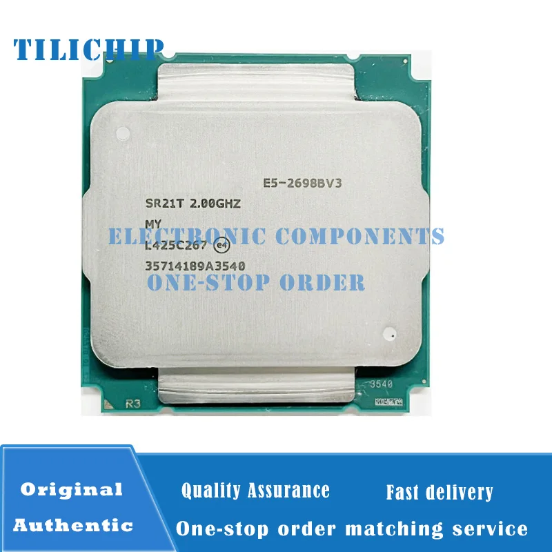 E5 2698B V3 2698BV3 SR21T 2.0Ghz 16 Core 135W 40M CPU processor
E5 2698B V3 2698BV3 SR21T 2.0Ghz 16 Core 135W 40M CPU processor
