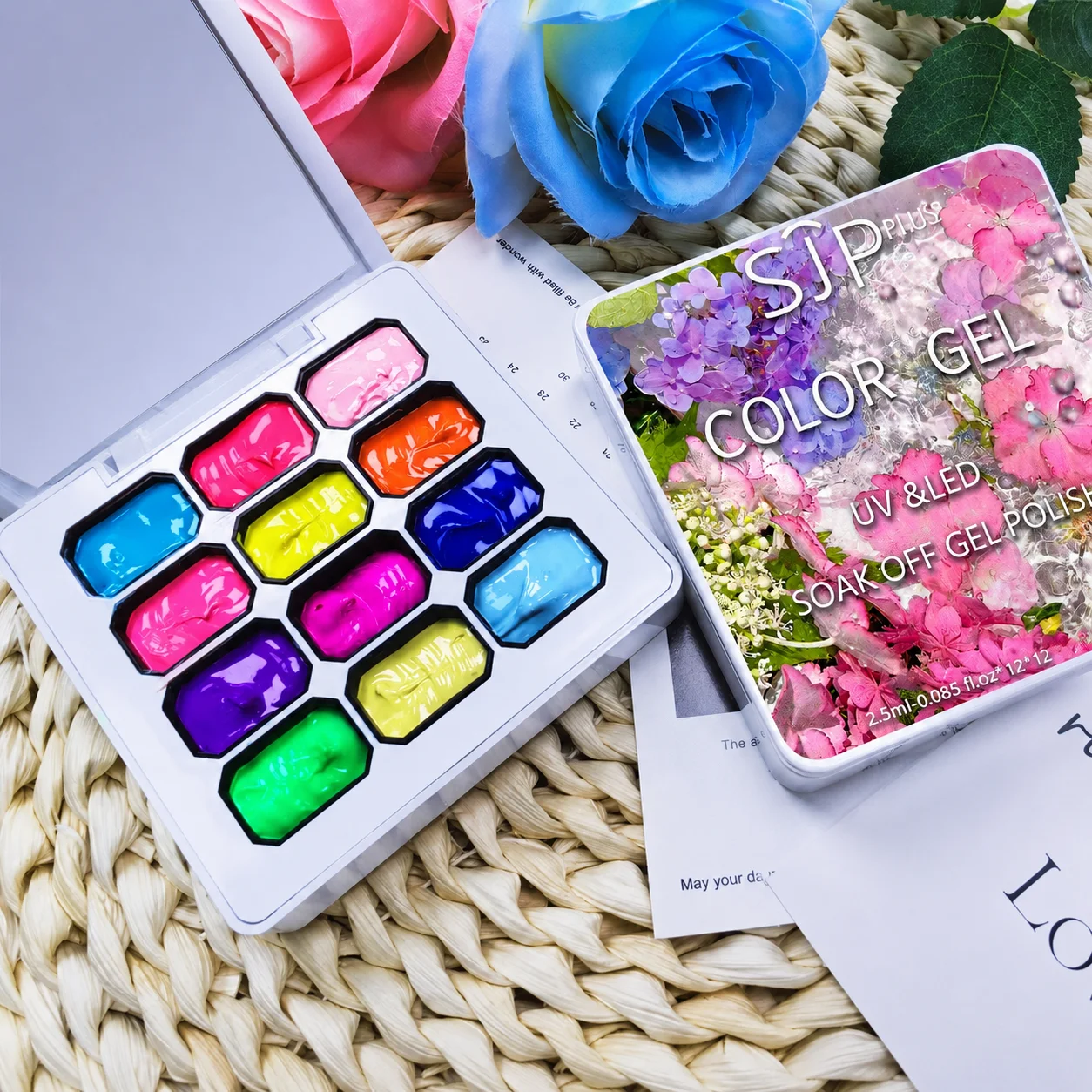 12 colors Rainbow Fluorescent Nail Gel, UV/LED No-Wash Gel Polish, Salon Nail Art Design, High Saturation Bright Gloss, DIY
12 colors Rainbow Fluorescent Nail Gel, UV/LED No-Wash Gel Polish, Salon Nail Art Design, High Saturation Bright Gloss, DIY