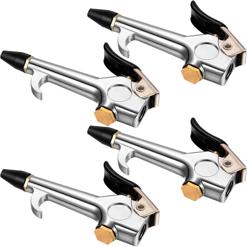 4 Pieces 1/4 NPT Lever Blow Air Nozzle Blow Dust Cleaning Blower With Rubber For Home Shop Garage Industry-Y46A
4 Pieces 1/4 NPT Lever Blow Air Nozzle Blow Dust Cleaning Blower With Rubber For Home Shop Garage Industry-Y46A