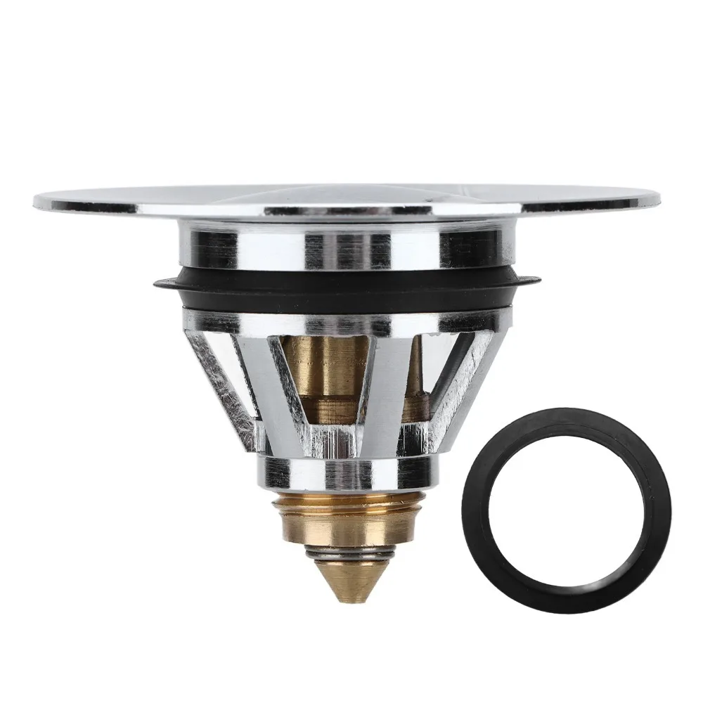 Accessory With Gasket Bounce Drain Filter All Brass 62*40mm Sink Drain Stopper Sink Stopper Kitchen
Accessory With Gasket Bounce Drain Filter All Brass 62*40mm Sink Drain Stopper Sink Stopper Kitchen