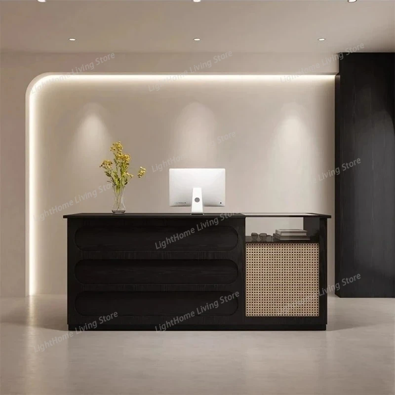 Reception Desk Home Modern Cream Style Beauty Salon Bar Cashier Company Hotel Curved Front Desk Medical Aesthetics Dental Clinic
Reception Desk Home Modern Cream Style Beauty Salon Bar Cashier Company Hotel Curved Front Desk Medical Aesthetics Dental Clinic