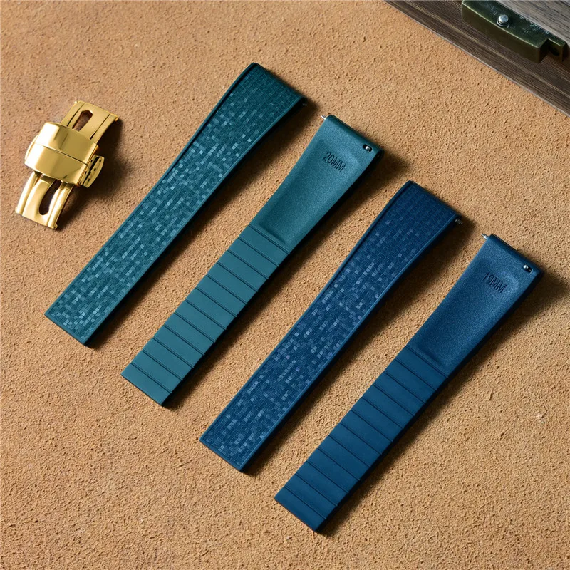 CTS Cut to Size Fluoro Rubber Watch Strap 18/19/20/21/22mm FKM Butterfly Buckle Replace Band Bracelet for Men Women
CTS Cut to Size Fluoro Rubber Watch Strap 18/19/20/21/22mm FKM Butterfly Buckle Replace Band Bracelet for Men Women