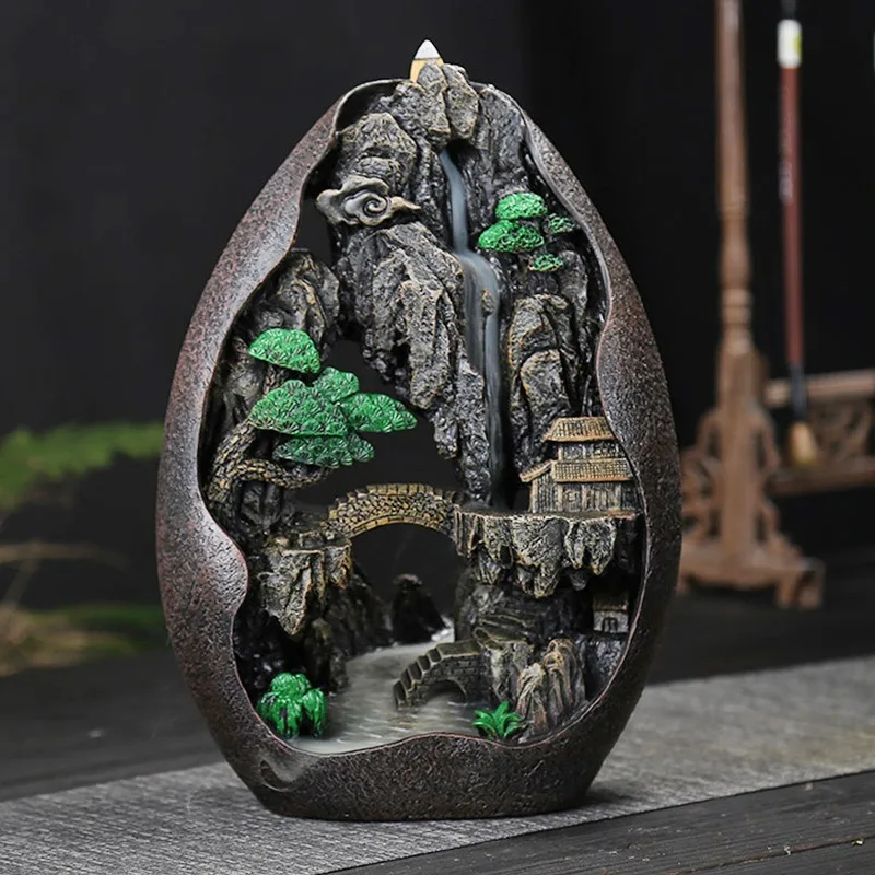 Wholesale Price Waterfall Incense Fountain Multi Style Reverse Incense Holder Chinese Landscape Home Decoration Ornamentsr
Wholesale Price Waterfall Incense Fountain Multi Style Reverse Incense Holder Chinese Landscape Home Decoration Ornamentsr