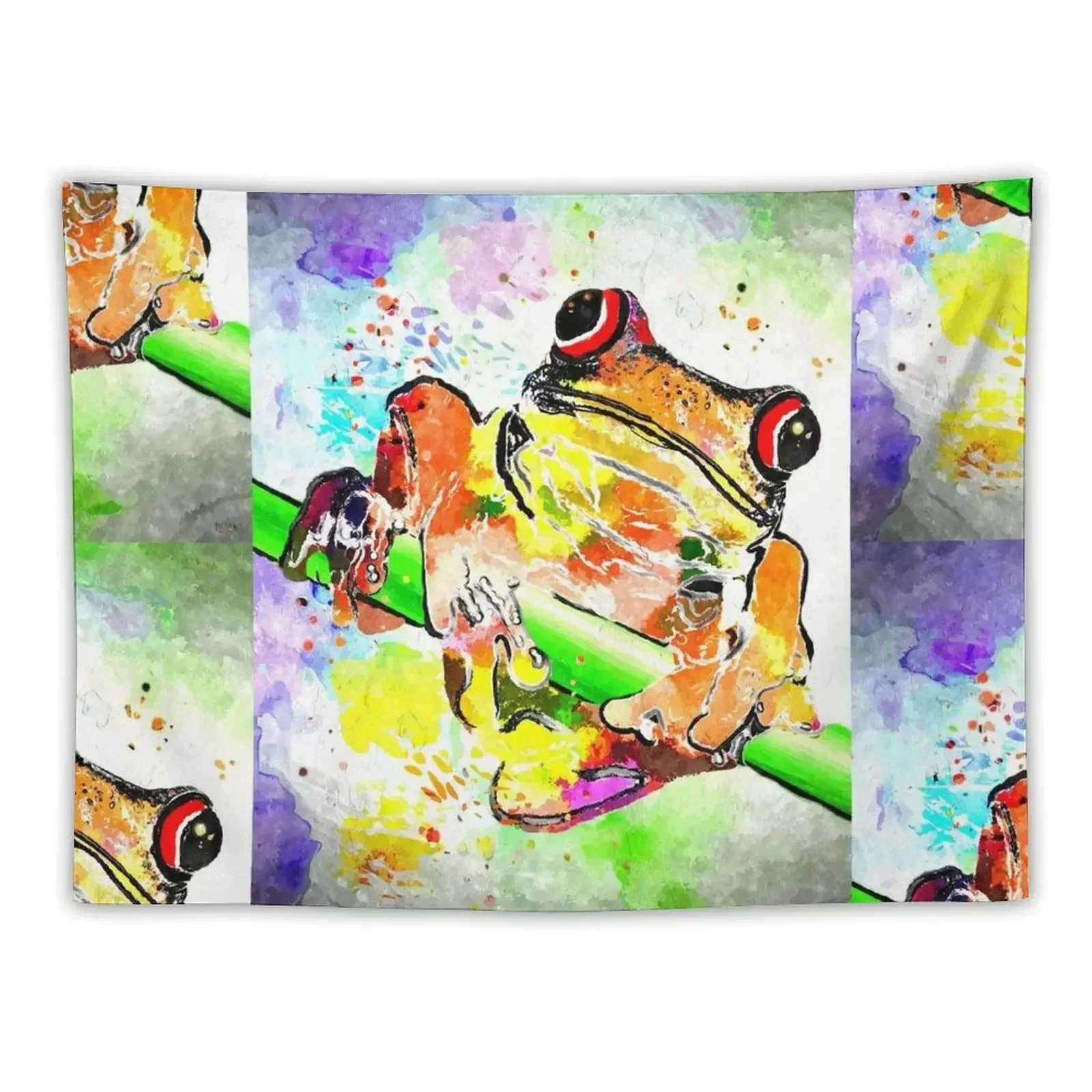 Red Eyed Tree Frog Tapestry Decorative Wall Mural Aesthetic Room Decors House Decoration Tapestry
Red Eyed Tree Frog Tapestry Decorative Wall Mural Aesthetic Room Decors House Decoration Tapestry
