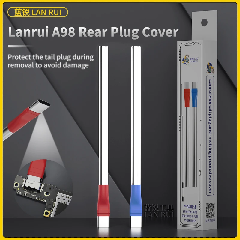 Lanrui A98 Type-C Tail Plug Anti Melting Protective Cover Prevent Damage Anti-Melting, Safe Disassembly No Deformation Tools
Lanrui A98 Type-C Tail Plug Anti Melting Protective Cover Prevent Damage Anti-Melting, Safe Disassembly No Deformation Tools