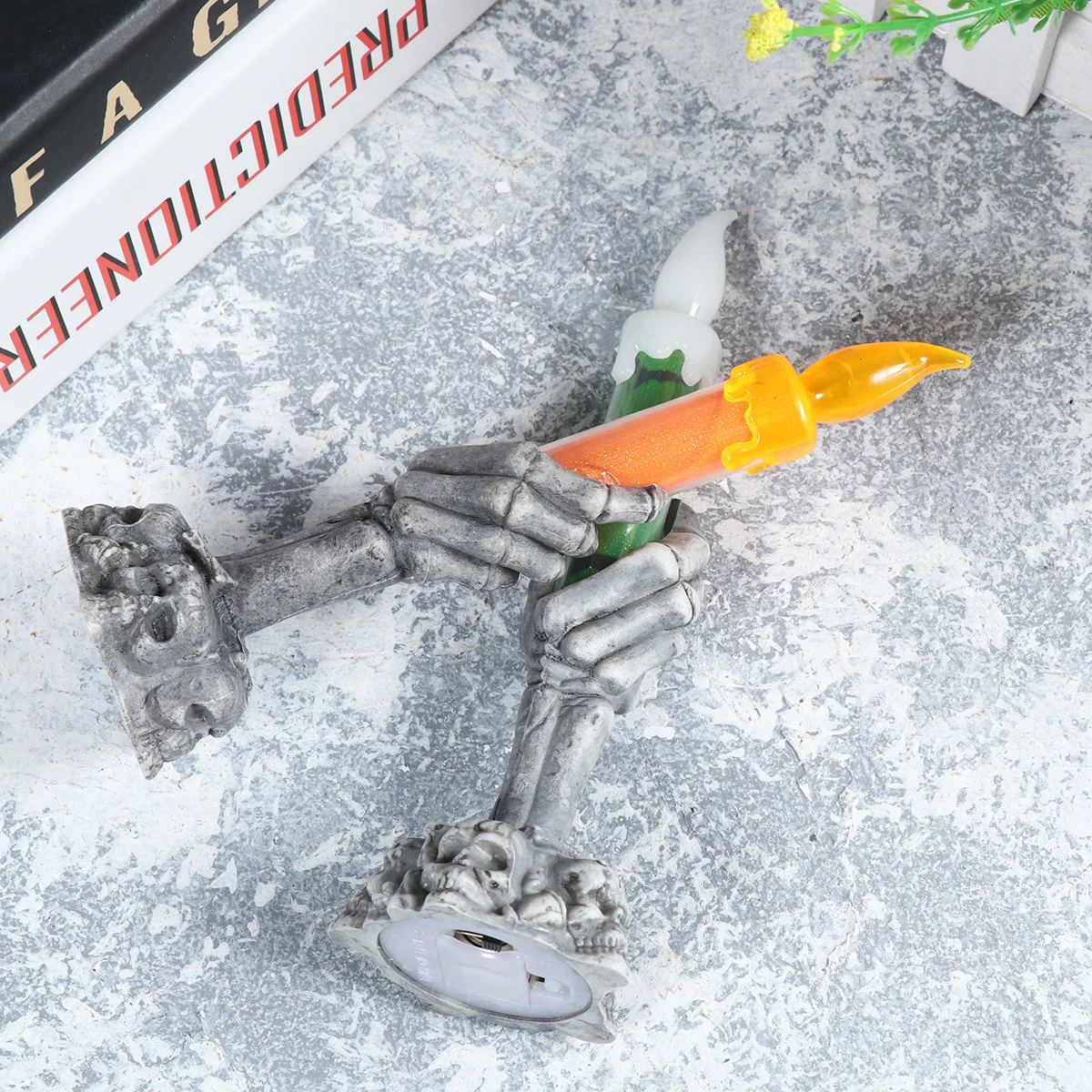 2 Pcs Green Candles Halloween Accessories Colorful Decorations Spooky Led Hand Light 
2 Pcs Green Candles Halloween Accessories Colorful Decorations Spooky Led Hand Light