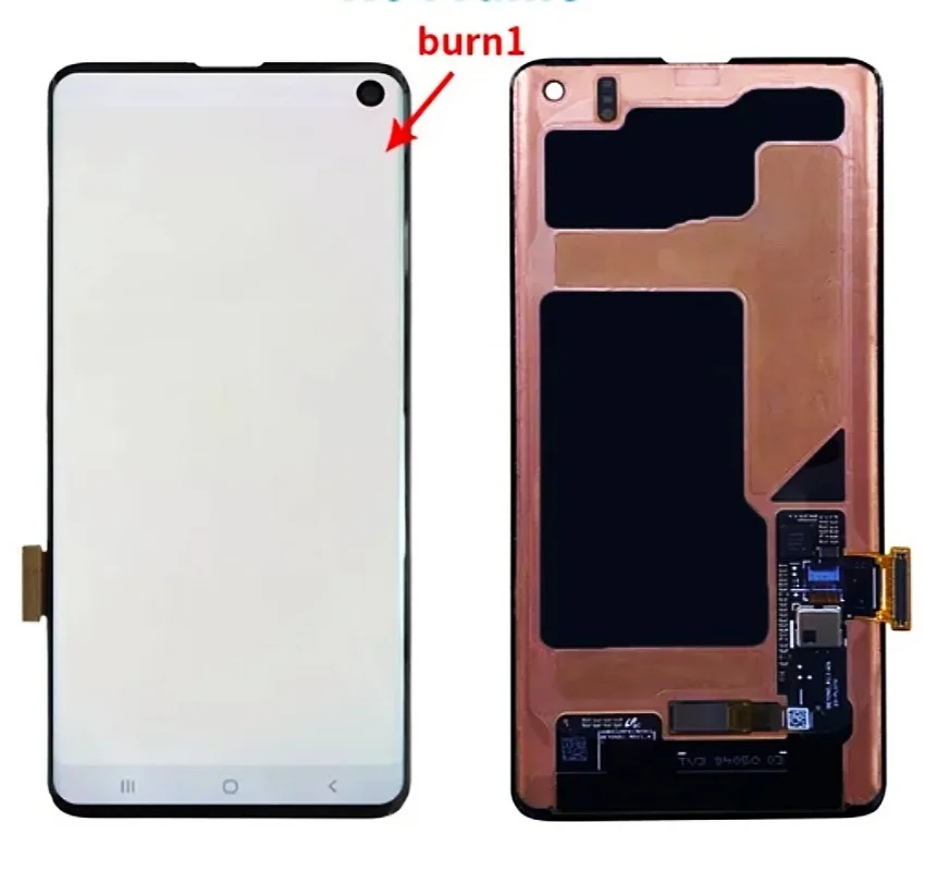 For SAMSUNG Galaxy S10 LCD G973U G973F Display With Burn Shadow Touch Digitizer Assembly Replacement
For SAMSUNG Galaxy S10 LCD G973U G973F Display With Burn Shadow Touch Digitizer Assembly Replacement