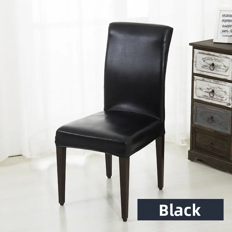 Home Use Elastic One-Piece Dining Table Chair Covers Waterproof PU Leather Hotel Cushion Covers Stool Covers Simple
Home Use Elastic One-Piece Dining Table Chair Covers Waterproof PU Leather Hotel Cushion Covers Stool Covers Simple
