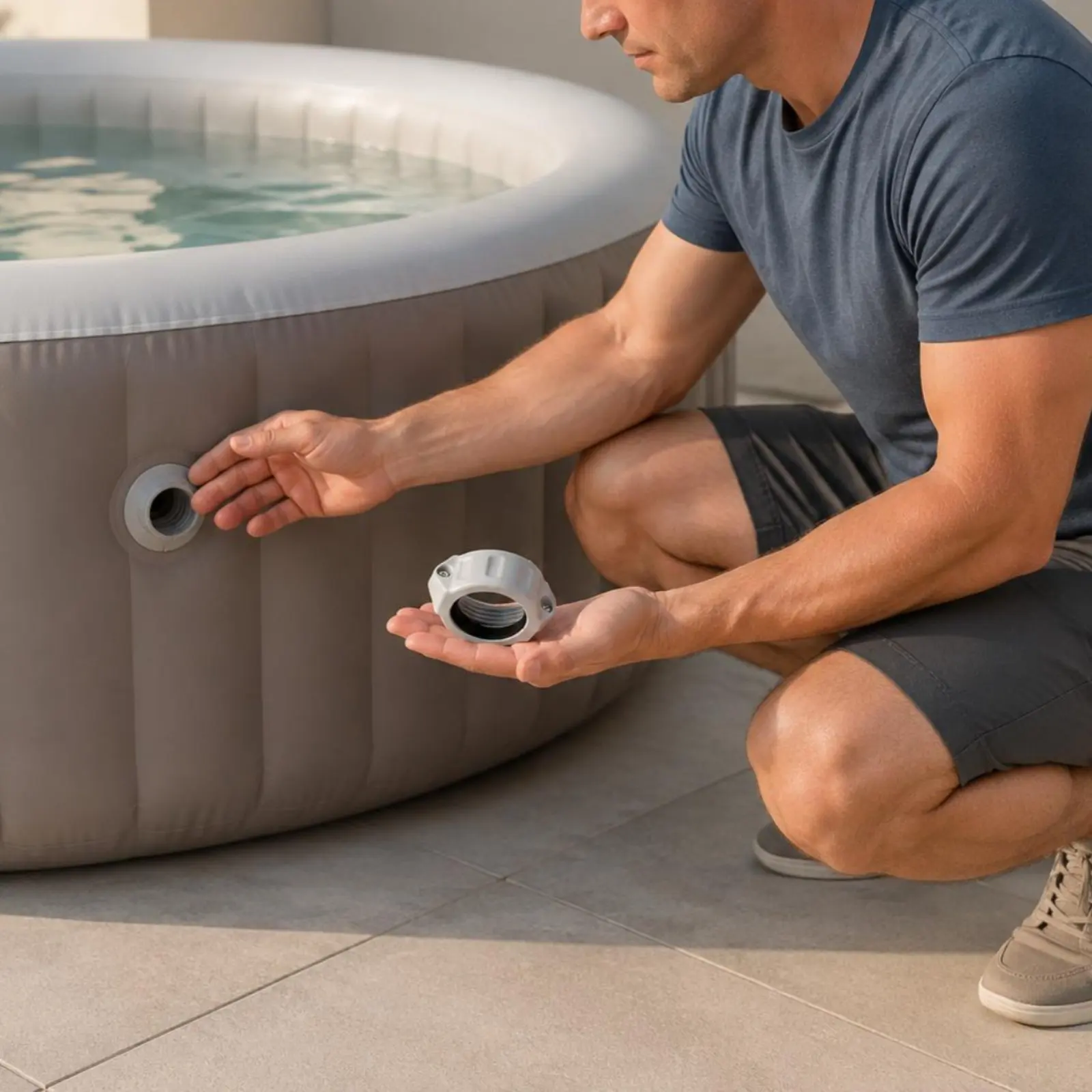 Spa Adapter Leak-Proof Elevated Ground Pool Adapter Threaded Connector Collar Rubber Gaskets
Spa Adapter Leak-Proof Elevated Ground Pool Adapter Threaded Connector Collar Rubber Gaskets