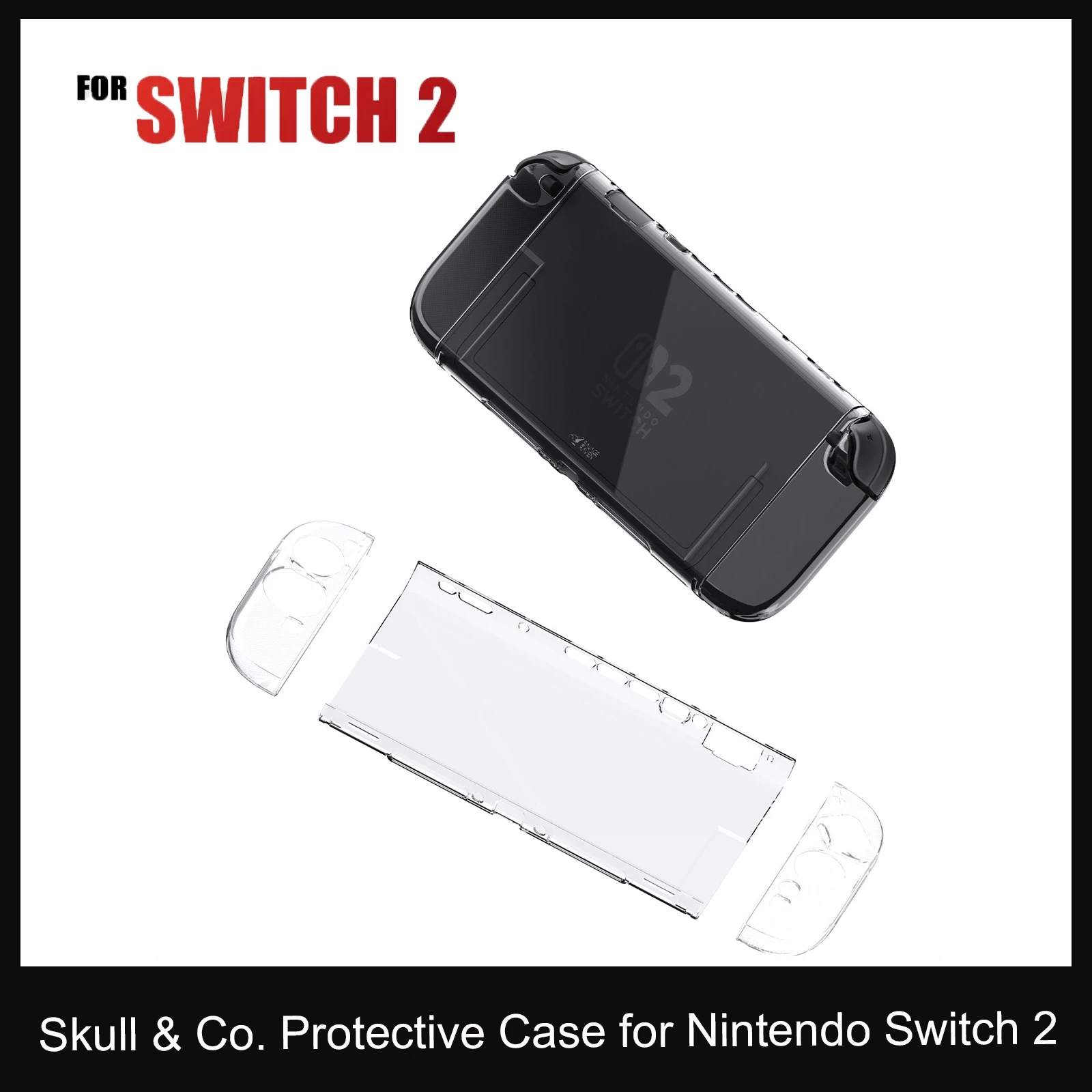 Съемный защитный чехол Savage Raven от Skull & Co. Разделенный мягкий чехол из ТПУ для игровой консоли Nintendo Switch 2 2025
Съемный защитный чехол Savage Raven от Skull & Co. Разделенный мягкий чехол из ТПУ для игровой консоли Nintendo Switch 2 2025