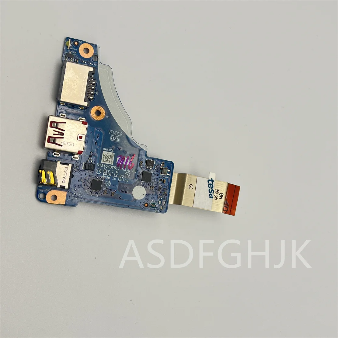 Original for Lenovo Legion Y720-15IKB USB Audio Board w/ Cable NS-B165 Test Good Free Shipping
Original for Lenovo Legion Y720-15IKB USB Audio Board w/ Cable NS-B165 Test Good Free Shipping