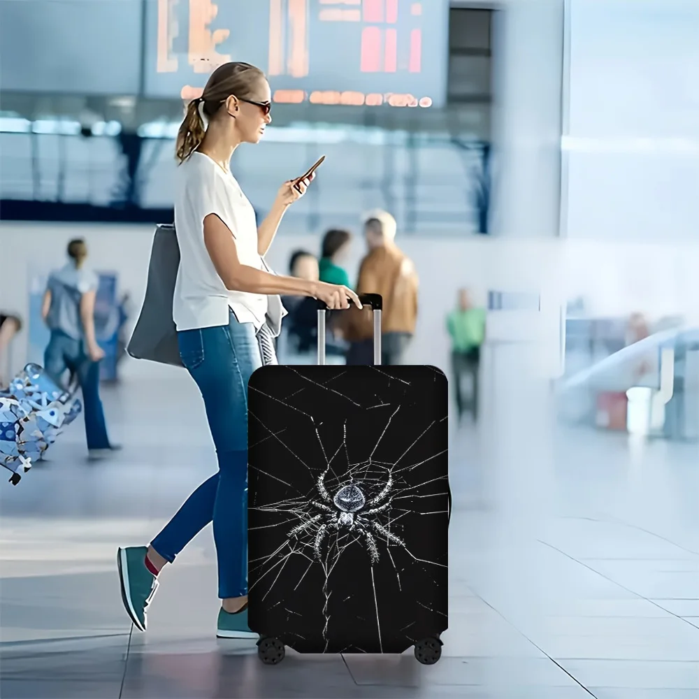 1PC Spider Web Print Luggage Cover for luggage sizes 18 – 32 inches; dust and elastic travel accessories to effectively prote
1PC Spider Web Print Luggage Cover for luggage sizes 18 – 32 inches; dust and elastic travel accessories to effectively prote