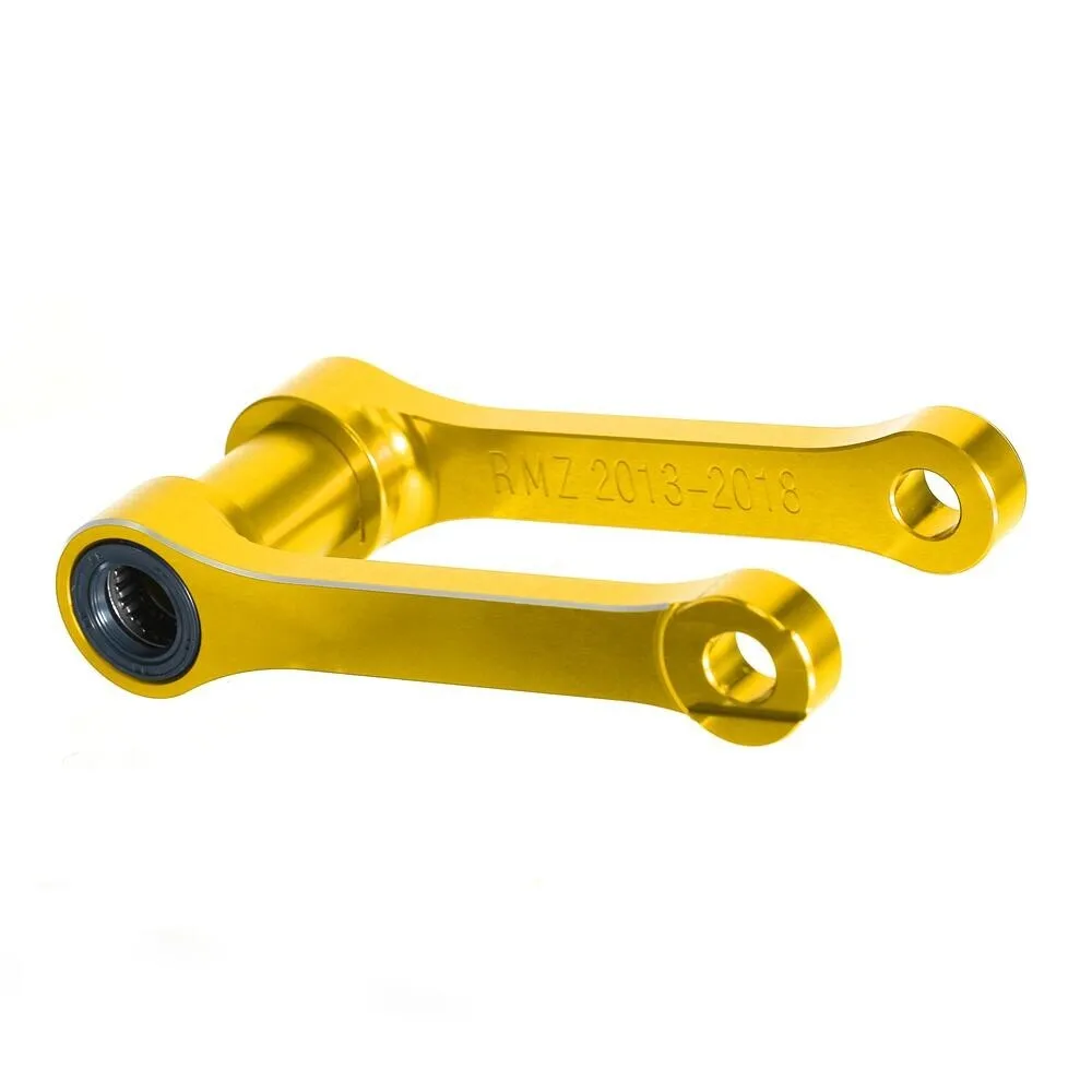 For SUZUKI RMZ250 2013-2018 RMZ450 2013-2017 RM-Z Motorcycle CNC Rear Suspension Lowering Link Accessories 
For SUZUKI RMZ250 2013-2018 RMZ450 2013-2017 RM-Z Motorcycle CNC Rear Suspension Lowering Link Accessories