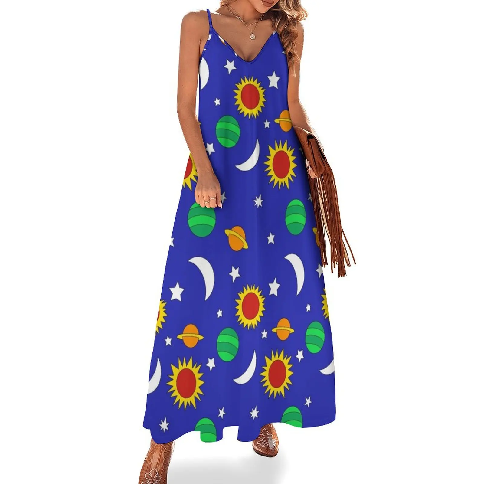 Gets Lost in Space Sleeveless Dress Prom gown Dance dresses women's clothing trend 2025 Dress
Gets Lost in Space Sleeveless Dress Prom gown Dance dresses women's clothing trend 2025 Dress